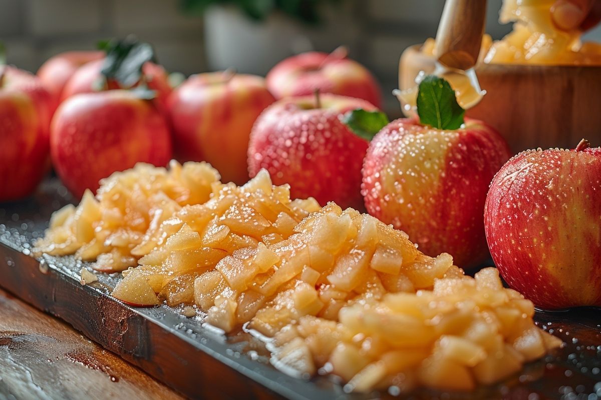 La compote de pommes pour bébé : une recette facile et économique à essayer